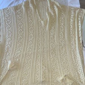 Amazon tan swimsuit coverup